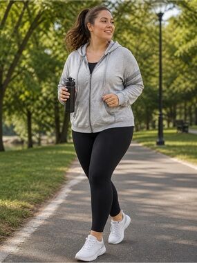 3 for $50 torrid Light Gray Mineral Wash Zip-Up Hoodie